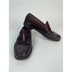 GH Bass & Co Weejuns Men’s SIZE 10 D Oxblood/Burgundy Slip On Penny Loafers